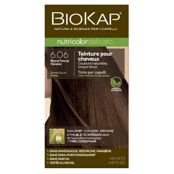 Nutricolor Delicato coloration 6.06 Blond Foncé Havane 140ml