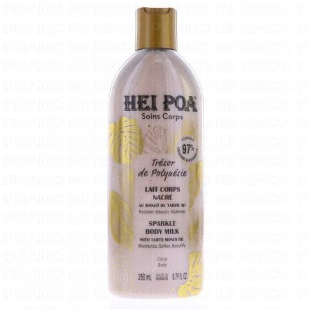 HEI POA Soins Corps Trésor de Polynésie Lait Corps Nacré 250ml