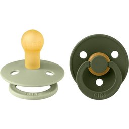 Pack Chupetas Látex 0-6m Sage Hunter Green T1 2 Unidades