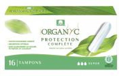 Tampon Digital Coton Bio Gots Super Bte 16 - Boîte 16 tampons