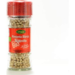 Poivre blanc Artemis Moulin à poivre biologique 45g