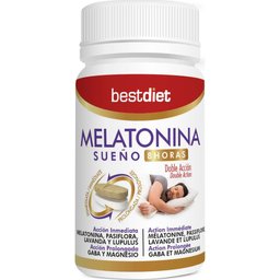 Bestdiet Mélatonine Double Action 8 Heures 30caps