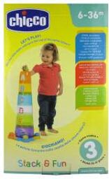 Baby Senses Stack et Fun 6-36 Mois - Boîte 4 pièces puzzle + 6 coupes emplilables + 4 balles
