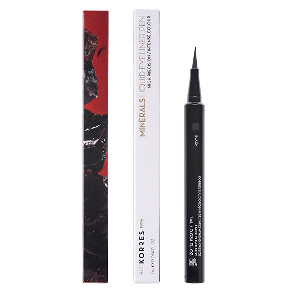 Mineraux Volcaniques Eyeliner Feutre Noir 1ml