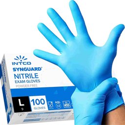 Gants Nitrile Sans Poudre Taille S 100uts