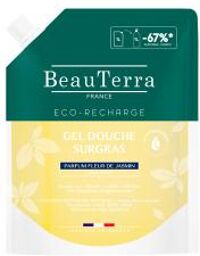 Gel Douche Surgras Fleur Jasmin Éco-Recharge 1 Litre - Sachet 1000 ml