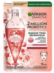 SkinActive 2 Million Probiotics Masque Tissu Réparateur Hydratant 22 g - Sachet 1 masque tissu