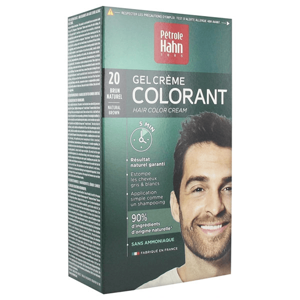 Gel Crème Colorante Douce Sans Ammoniaque n°20 Brun