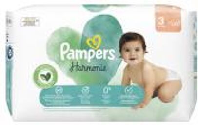 Harmonie 42 Couches Taille 3 (6-10 kg) - Paquet 42 couches