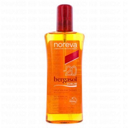 Bronzage passion huile sèche corps SPF20 spray 125ml