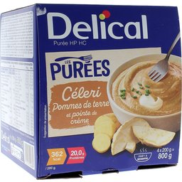 Les Purées Hp Hc Céleri Pommes De Terre 4x200g