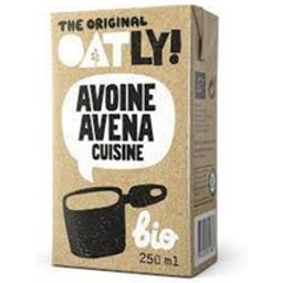 Crème d'avoine Lait de cuisson Avoine Bio 250ml