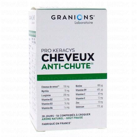Pro Keracys Cheveux Anti-Chute x56 Comprimés à Croquer