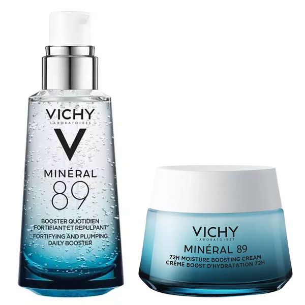Routine Hydratation Minéral 89 Booster 30ml & Minéral 89 Crème Légère 50ml