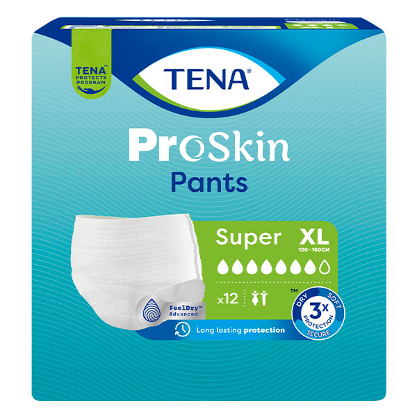 Proskin Pants Sous-Vêtement Absorbant Super Taille XL 12 unités
