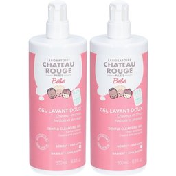 Laboratoire Château Rouge Gel Lavant Bébé 2 en 1 Cheveux et Corps