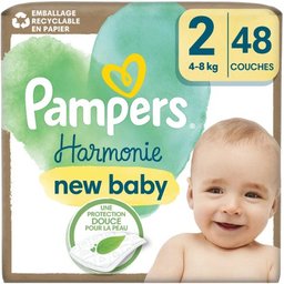 Harmonie Couches T2 4-8kg 48uts