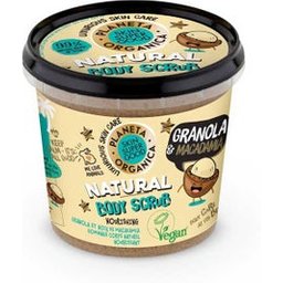 Planeta Organic Body Scrub Granola and Macadamia Nut 360ml