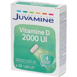 Vitamine D 2000 UI 30 capsules