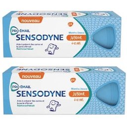 Junior Pro-émail Dentífrico 6-12 Años 2x50ml