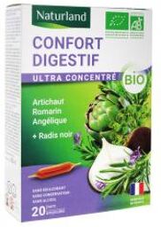 Confort Digestif Bio 20 Comprimés à Croquer - Boîte 20 ampoules de 10 ml