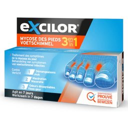 EXcilor® Mycose des Pieds 3 en 1