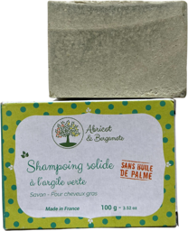 Shampooing solide à l''Argile Verte - Cheveux gras