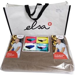 Coussin pour la nuque 50 x 11 cm Taie velours Sable