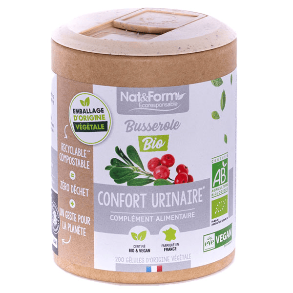 Écoresponsable Busserole Bio 200 gélules