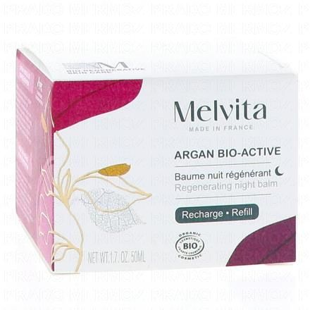 Argane Bio-Active - Baume de nuit régénérant bio recharge 50ml