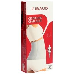 Gibaud Ceinture Chaleur lombaire L 25 cm anthracite