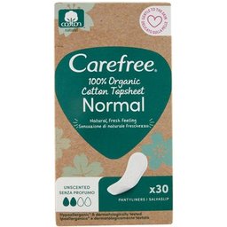 Organic Cotton Topsheet Normal Serviettes Hygiéni 30uts