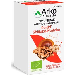 Arkogélules Shiitake Maitake Reishi Bio 40caps