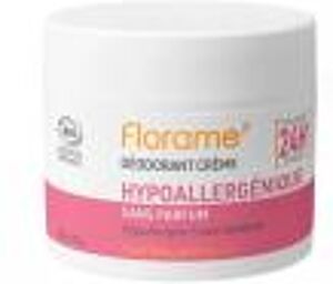 Déodorant Crème 24H Hypoallergénique Bio 50 Grammes - Pot 50 g