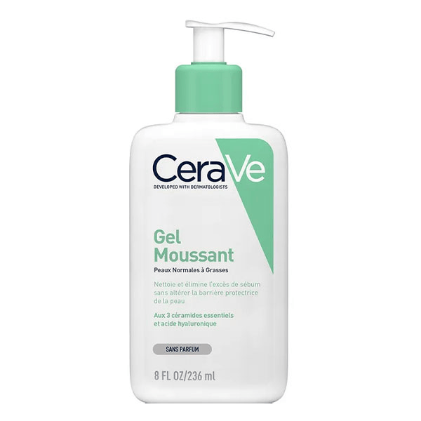 Nettoyants Gel Moussant Peaux Normales à Grasses 236ml