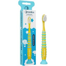 Brosse Dents Enfants 10.500 Fusée Jaune 1ut