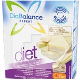 Expert Diet tablette de chocolat blanc 6 pcs