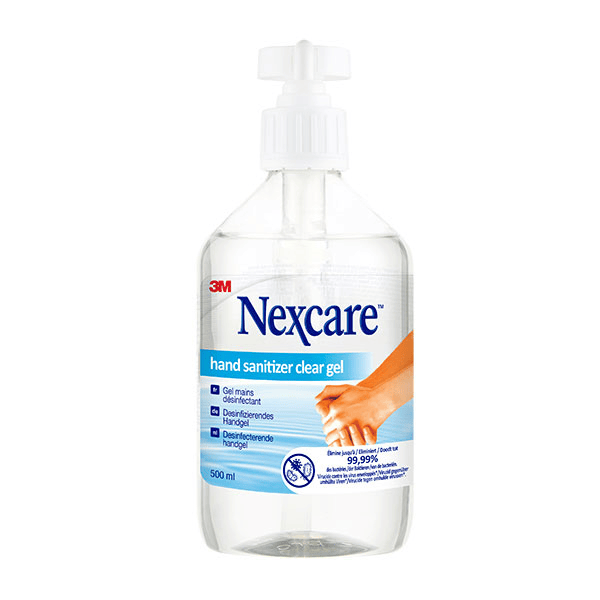 Nexcare™ Gel Désinfectant mains transparent, 500 ml, 1/paquet