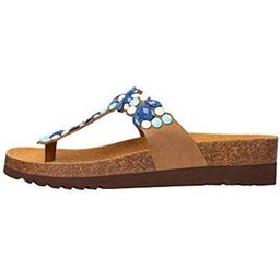 Tong Alicia Flip Flop Bleu Multi 39