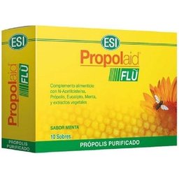 Propolaid Flu goût menthe 10 sachets