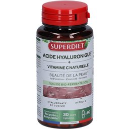 Superdiet Acide hyaluronique vitamine C éclat et hydratation