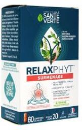 Santé Verte RelaxPhyt Surmenage 60 Comprimés - Boîte 60 comprimés