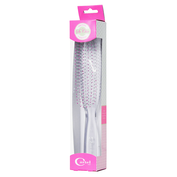 Cartel by Grande Brosse à Cheveux Cristal Rose
