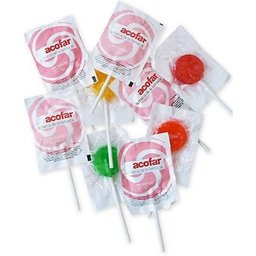 Sucettes sans sucre 100 unités