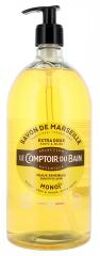 Savon de Marseille au Monoï 1 Litre - Flacon-Pompe 1000 ml