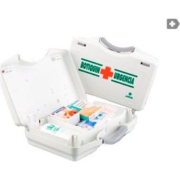 Boîte en plastique remplie de bijoux M2