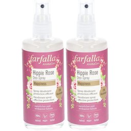 Hippie rose Happiness Spray déodorant protection efficace