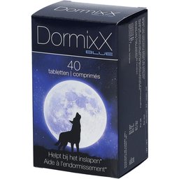 Dormixx Blue® | Mélatonine, valériane & ashwagandha | Sommeil naturel