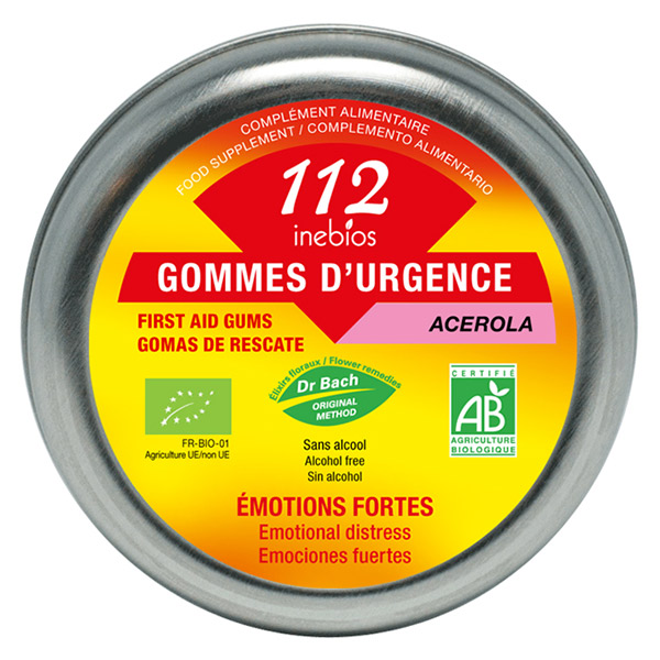 112 Bonbons d'Urgence Acérola Bio 90g