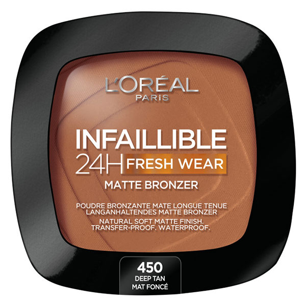 Infaillible 24h Fresh Wear Matte Bronzer N°450 Mat Foncé 9g